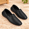 Men's Casual Slip-On Loafers with Synthetic Material, Cushioned Footbed and Rubber Sole | Stylish Everyday Comfort Shoes for Men