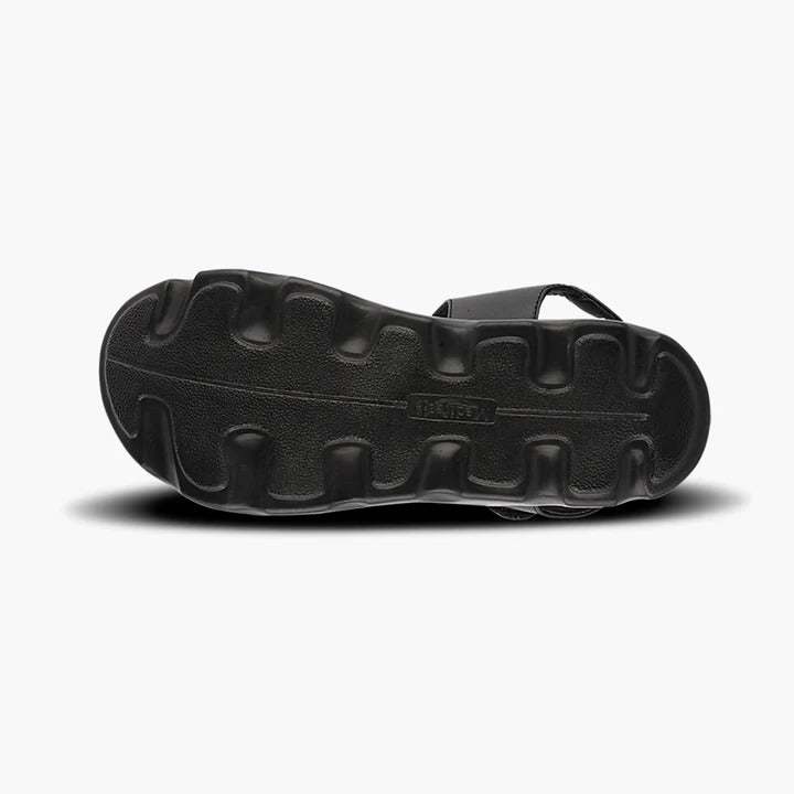 Men's Casual Comfort Sandals with Synthetic Upper, Cushioned Footbed, Adjustable Straps and Lightweight PU Sole