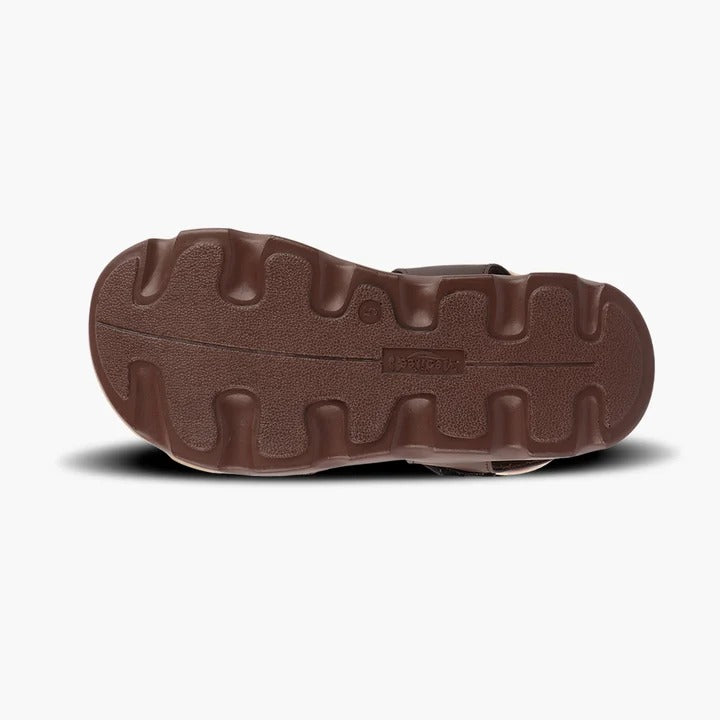 Men's Casual Comfort Sandals with Synthetic Upper, Cushioned Footbed, Adjustable Straps and Lightweight PU Sole