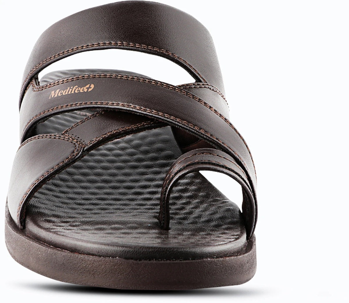 Medifeet Men's Casual Slip-On chapples with Synthetic Upper, Cushioned Footbed and Lightweight PU Sole