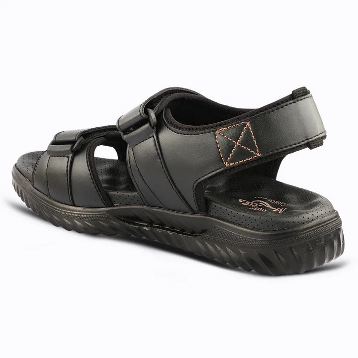 Men's Casual Sports Sandals with Synthetic Upper, Adjustable Straps, Cushioned Footbed and Lightweight PU Sole