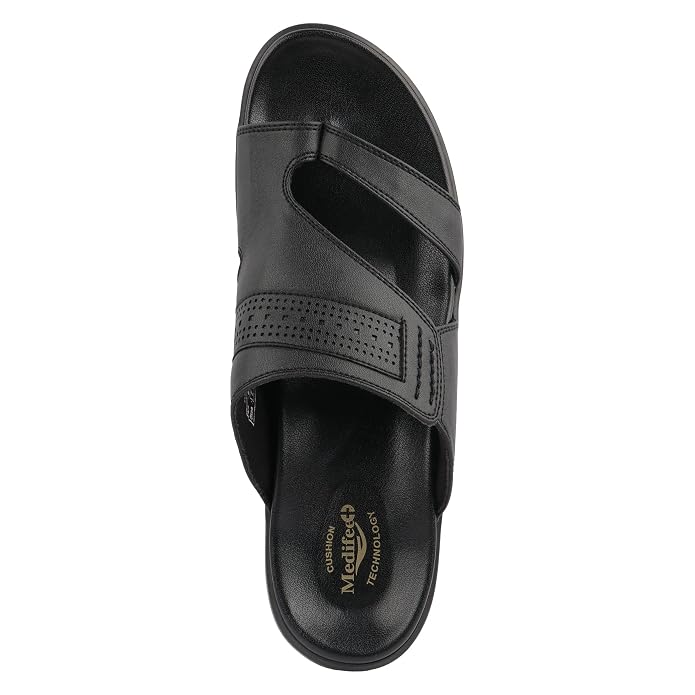 Men's Casual Slip-On chapples with Synthetic Upper, Adjustable Strap, Cushioned Footbed and Lightweight PU Sole (Copy)