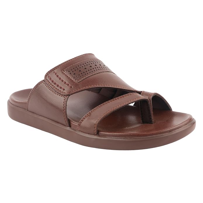 Men's Casual Slip-On chapples with Synthetic Upper, Adjustable Strap, Cushioned Footbed and Lightweight PU Sole (Copy)